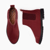 Borgonha Chunky Chelsea Boot