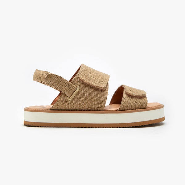 Mono Beige Strap Sandal