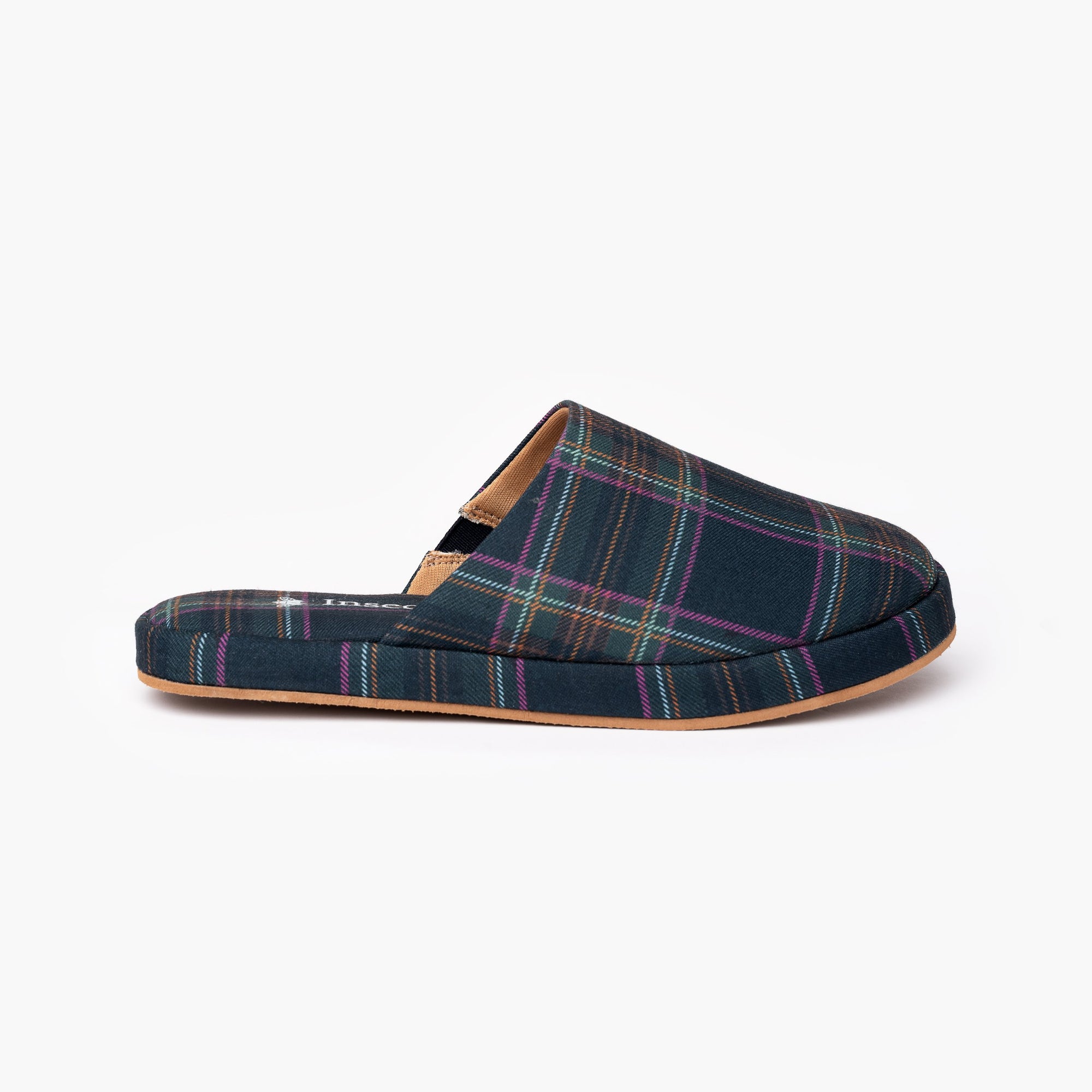 Tartan Slipper - Insecta Shoes