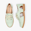 PISTACHIO  CUTOUT OXFORD - Insecta Shoes