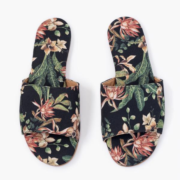 Flowering Cestrum Slipper - Insecta Shoes