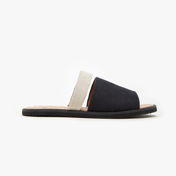 Mono Black Mix Slider - Insecta Shoes