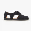 Mono Black Cutout Oxford - Insecta Shoes