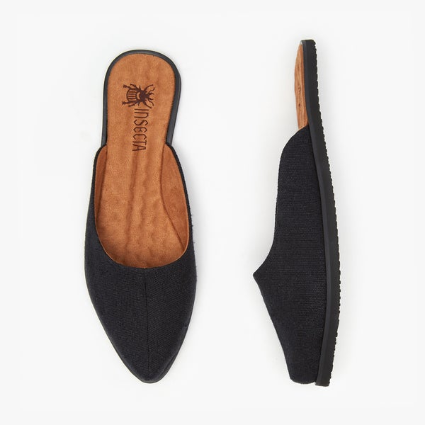 Mono Black Mule - Insecta Shoes