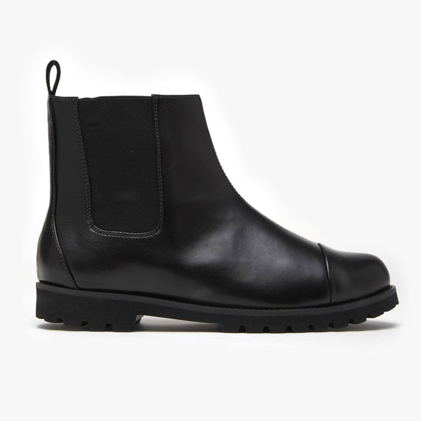 Classic Black Chelsea Boot - Insecta Shoes